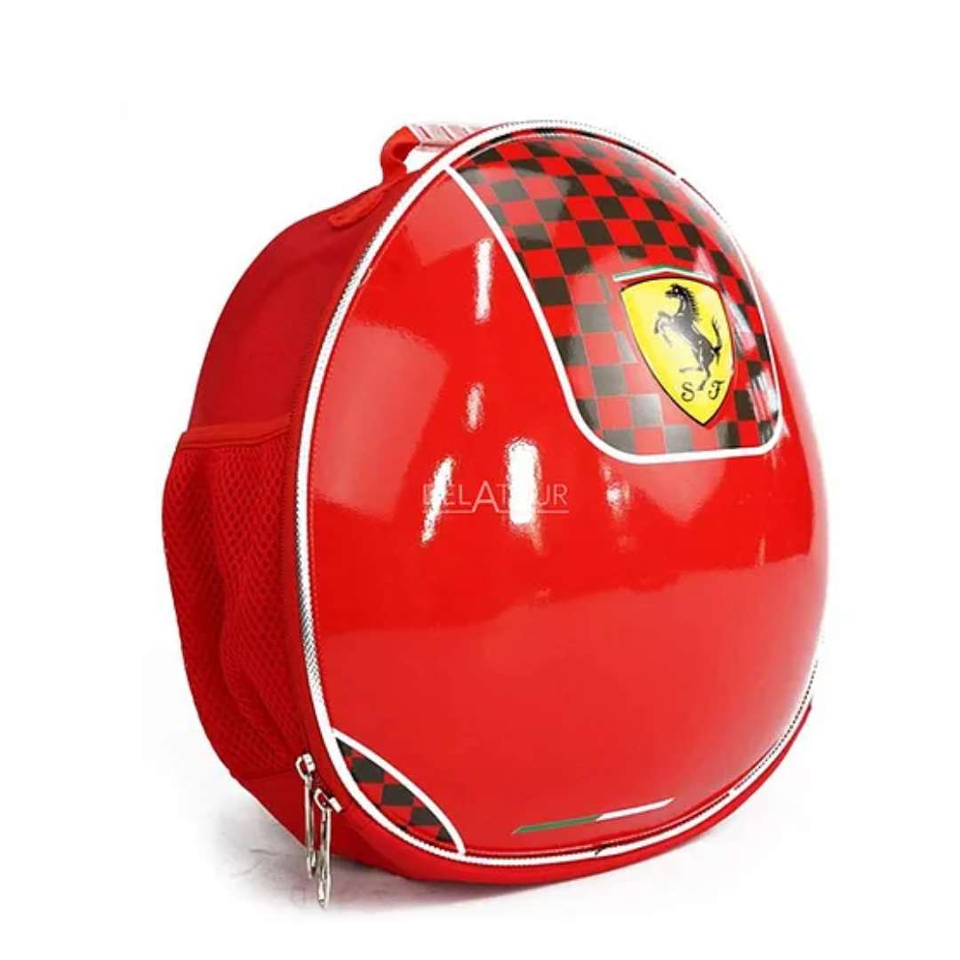 FERRARI HARDSHELL SPORTS ACCESSORY BAG FOR FERRARI Size 2 SOCCER BALL- RED by Mesuca -Mesuca - India - www.superherotoystore.com