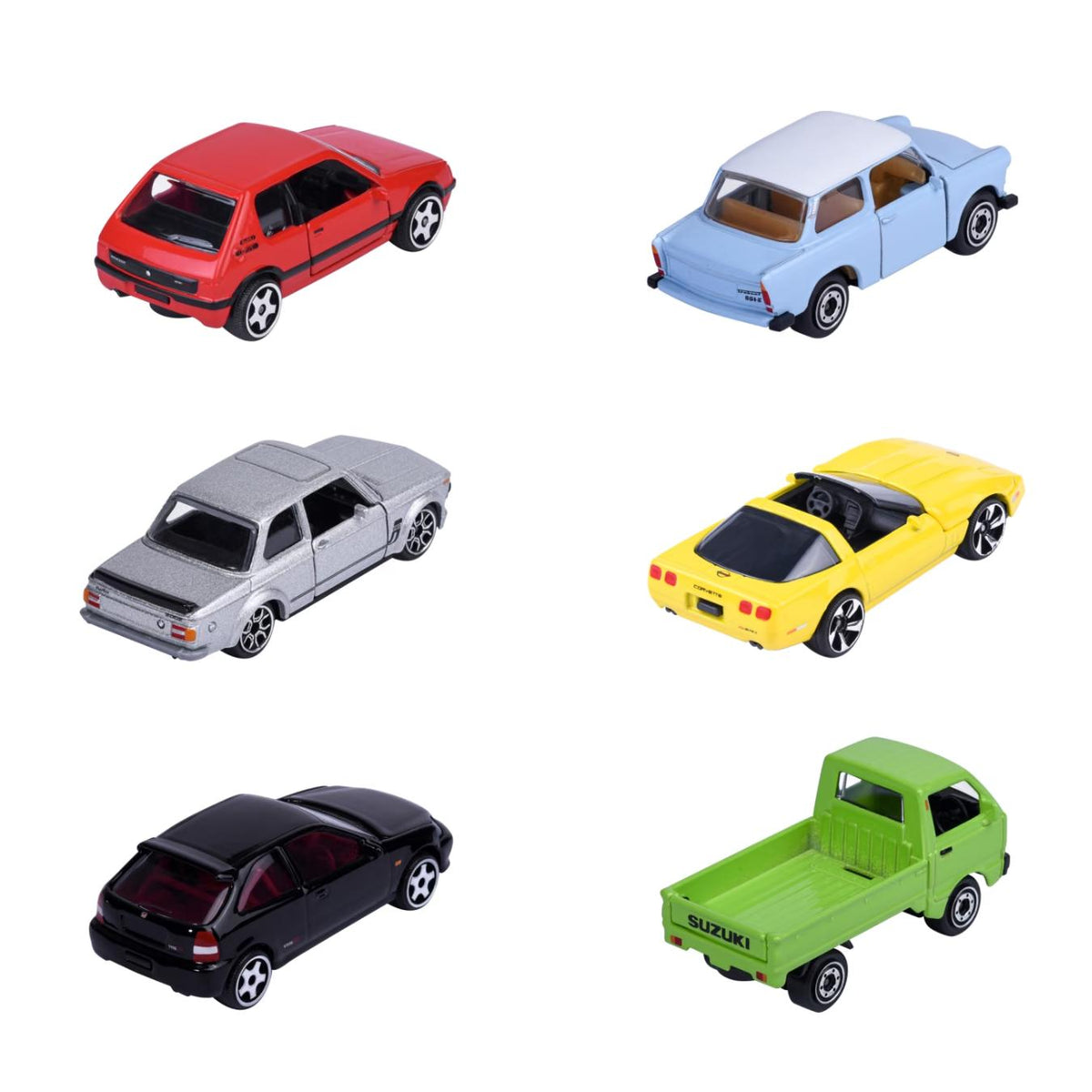 Vintage Series 6 Pack 1:64 Scale Die-Cast Car By Majorette -Majorette - India - www.superherotoystore.com