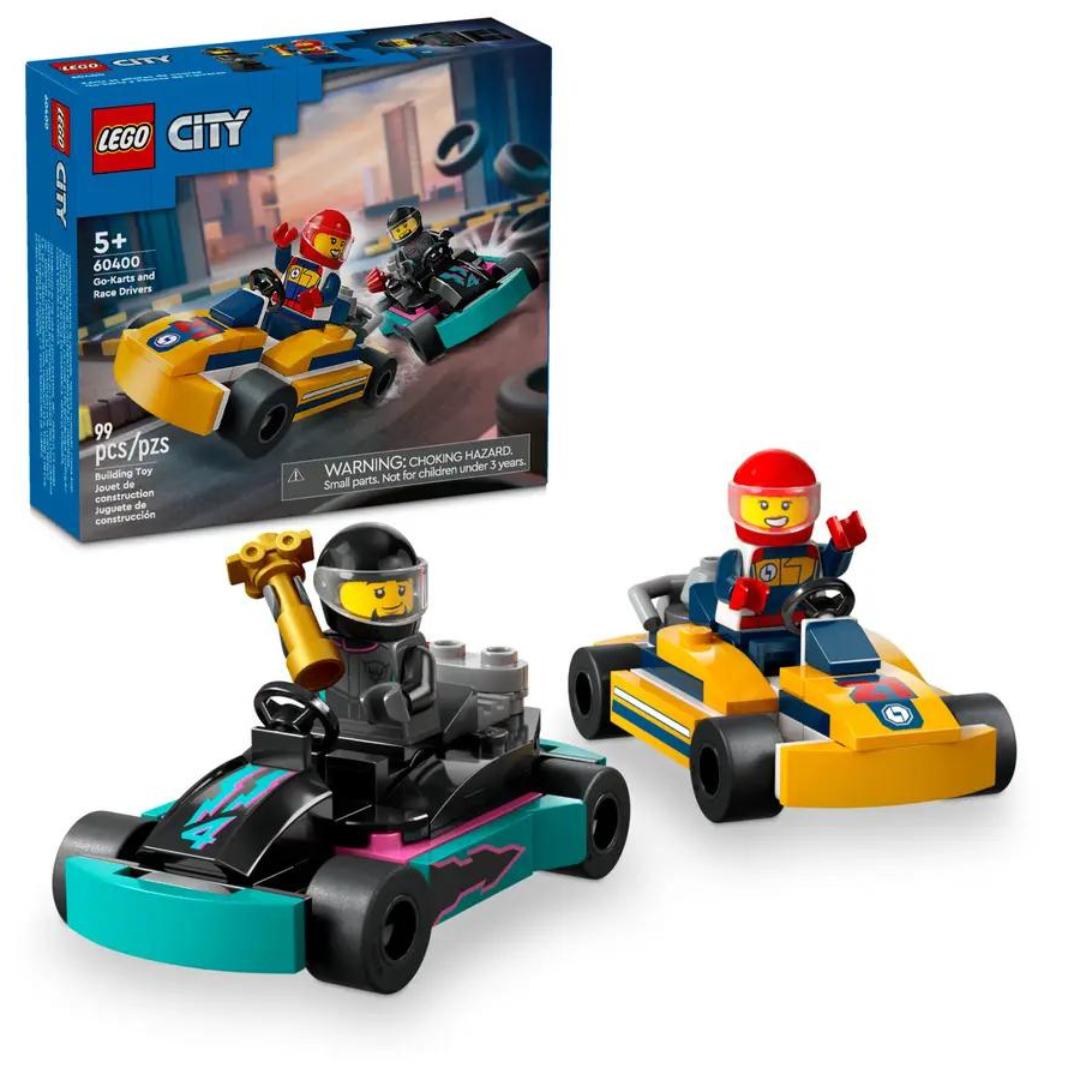 Lego City City Great Vehicles Go-Karts and Race Drivers -Lego - India - www.superherotoystore.com