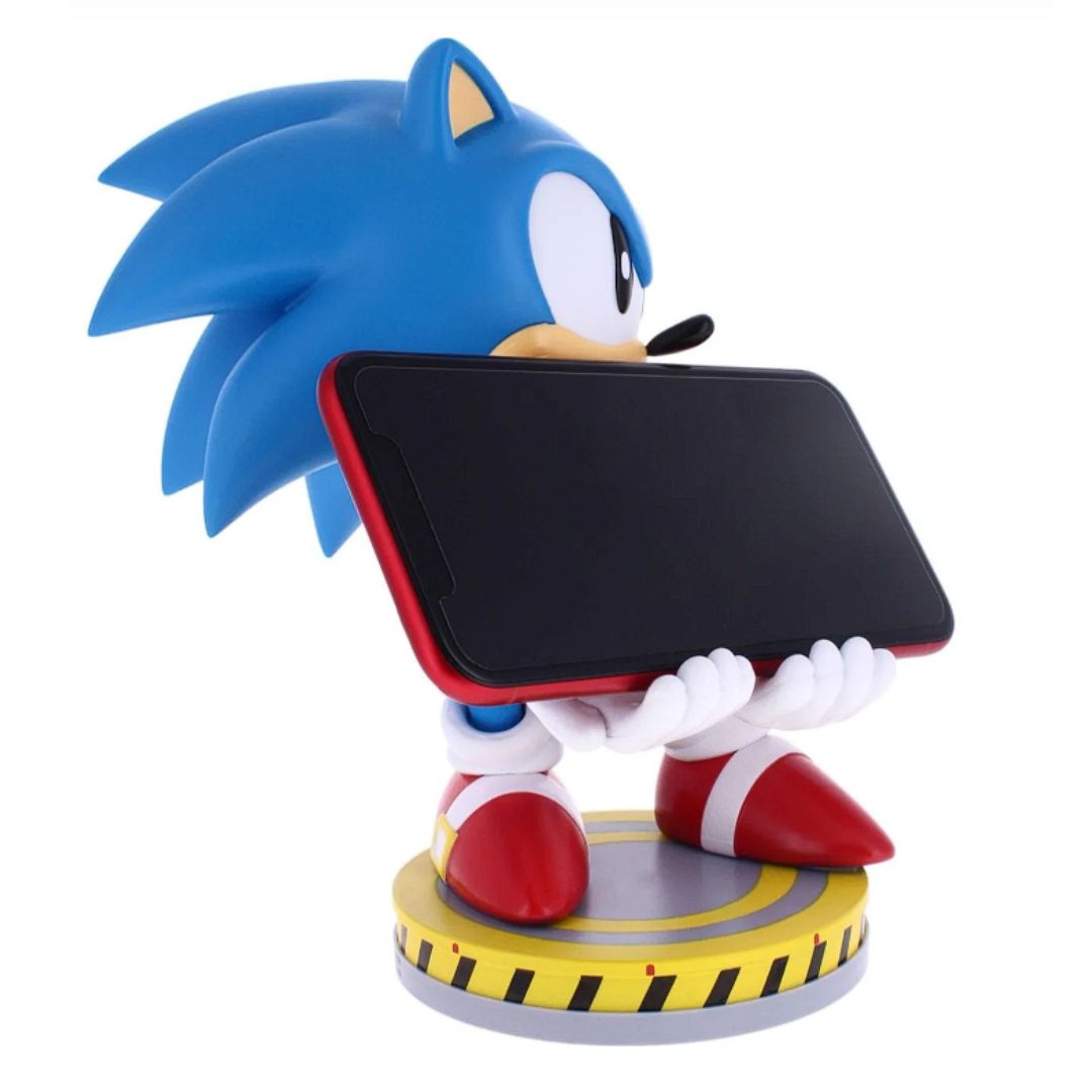Sega: Sliding Sonic Cable Guys Controller Holder And Phone Stand By Exg Pro -EXG Pro - India - www.superherotoystore.com