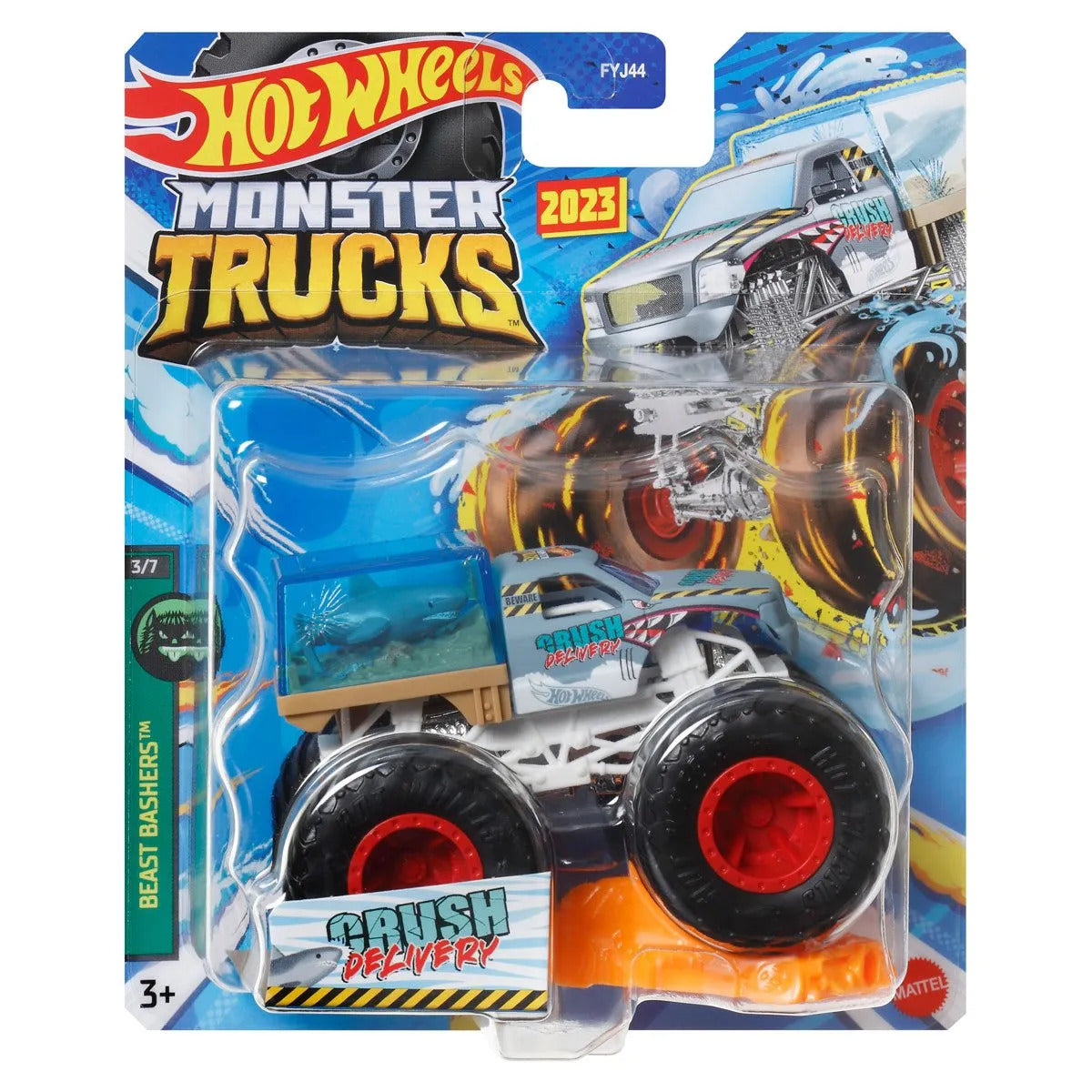 Beast Bashers Crush Delivery Monster Truck by Hot Wheels -Hot Wheels - India - www.superherotoystore.com