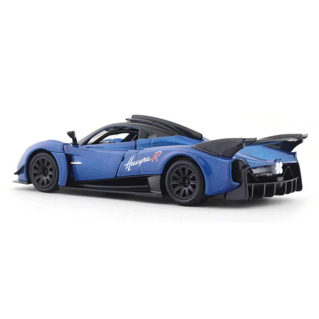 Blue Pagani Huayra R 1:43 Scale Die-Cast Car By RMZ