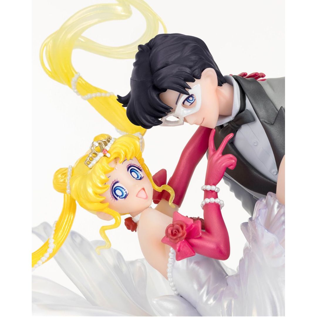 Sailor Moon Chouette Usagi & Tuxedo Mask [Moonlight Glow Edition] Figuarts Zero By Tamashii Nations