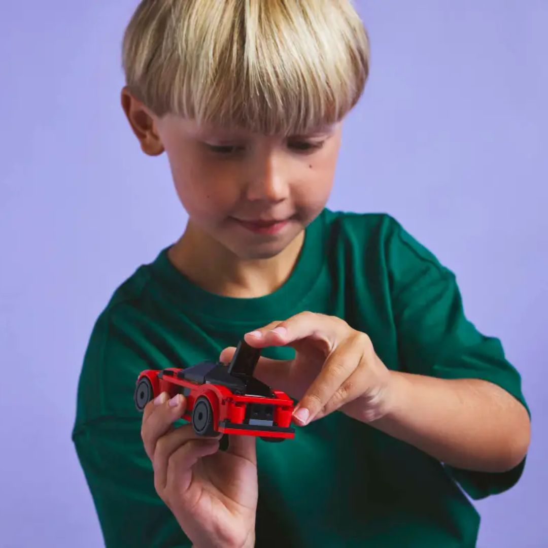 Red Sports Car By Lego -Lego - India - www.superherotoystore.com