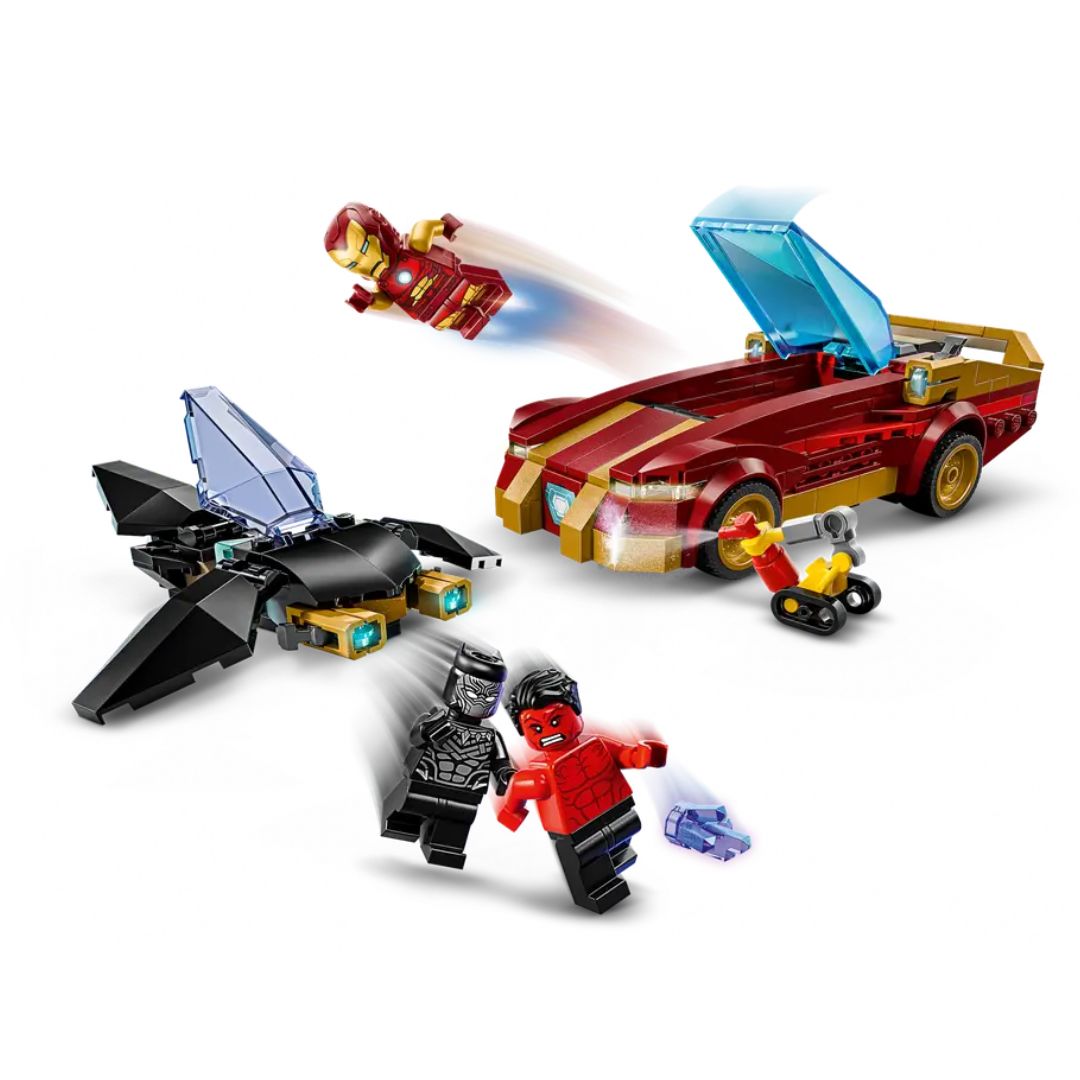 Iron Man Car & Black Panther By Lego -Lego - India - www.superherotoystore.com