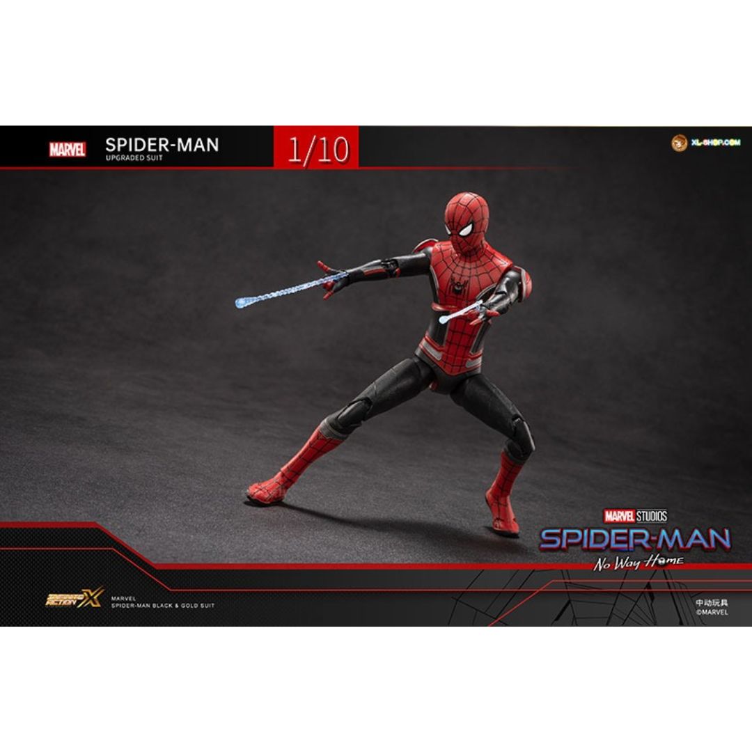 Spiderman Upgraded Suit---No Way Home Action Figure By Zd Toys -ZD Toys - India - www.superherotoystore.com