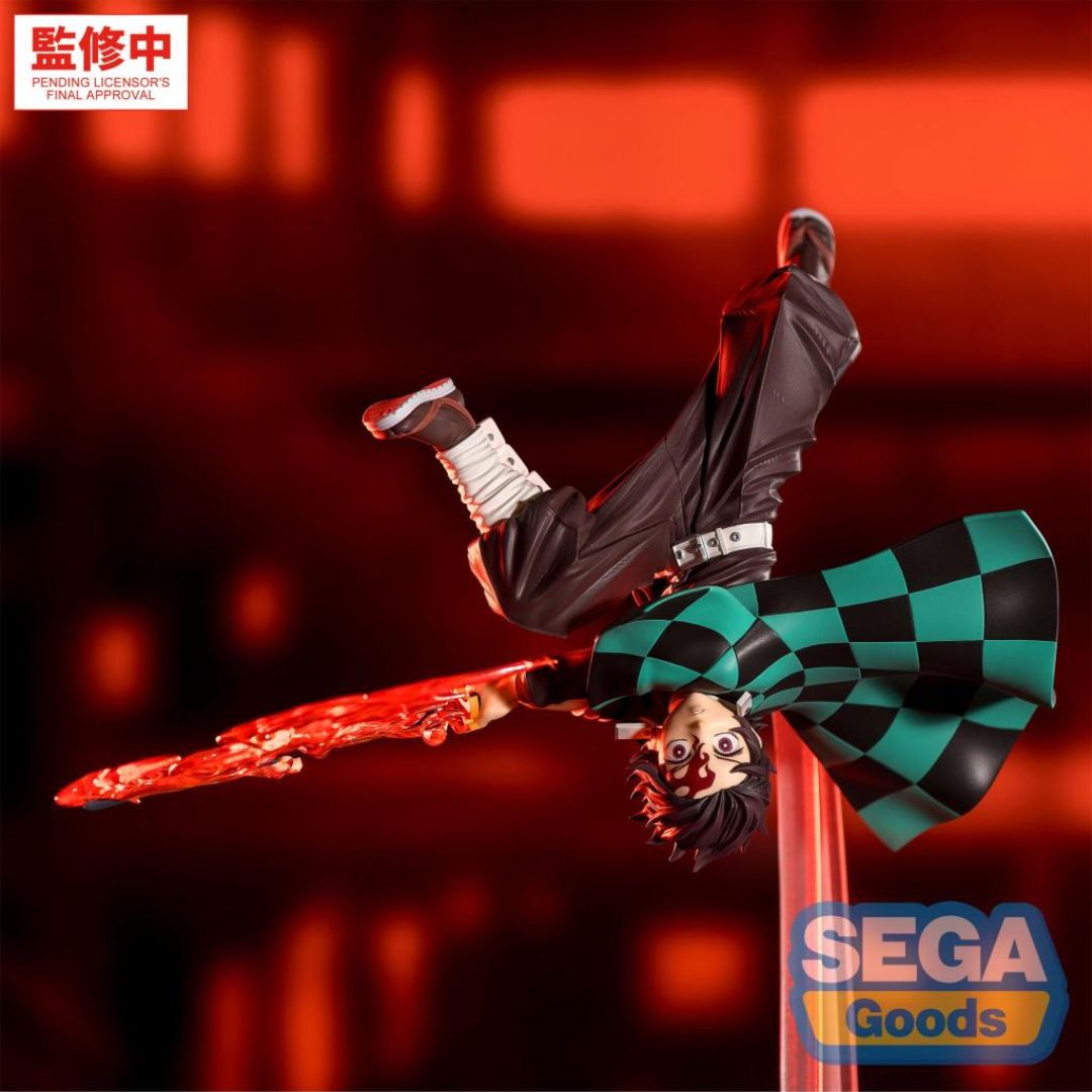 Luminasta Anime "Demon Slayer: Kimetsu No Yaiba" -Tanjiro Kamado- Hinokami Kagura Setting Sun Transformation By Sega Goods