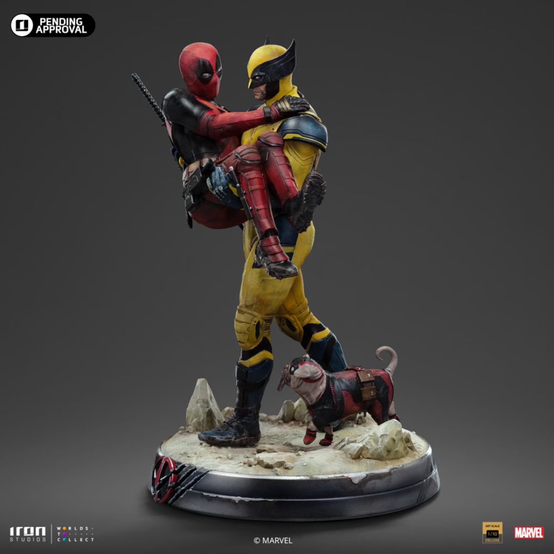 Deadpool and Wolverine Statue by Iron Studios -Iron Studios - India - www.superherotoystore.com
