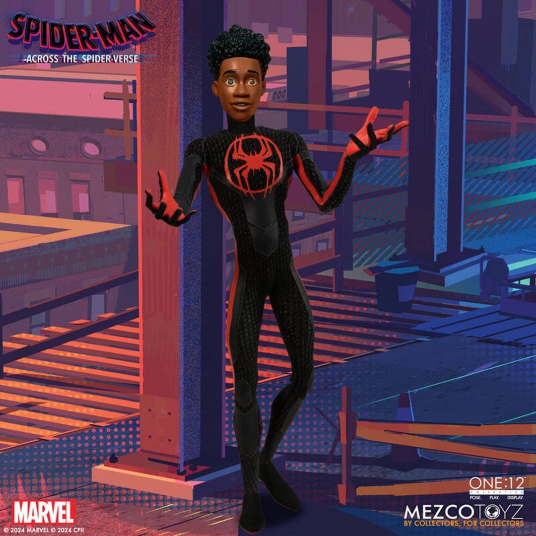 Spider-Man: Across The Spider-Verse Miles Morales One:12 Collective Action Figure by Mezco Toys -Mezco Toys - India - www.superherotoystore.com