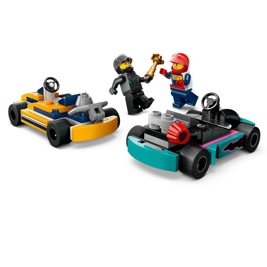 Lego City City Great Vehicles Go-Karts and Race Drivers -Lego - India - www.superherotoystore.com