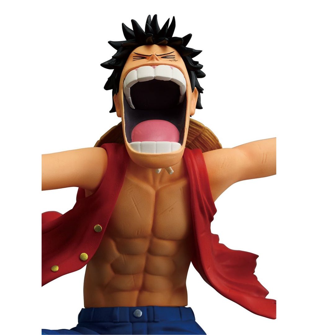 One Piece Monkey D. Luffy Playing Love Song In The Sky Masterlise Expiece Ichibansho Statue By Bandai