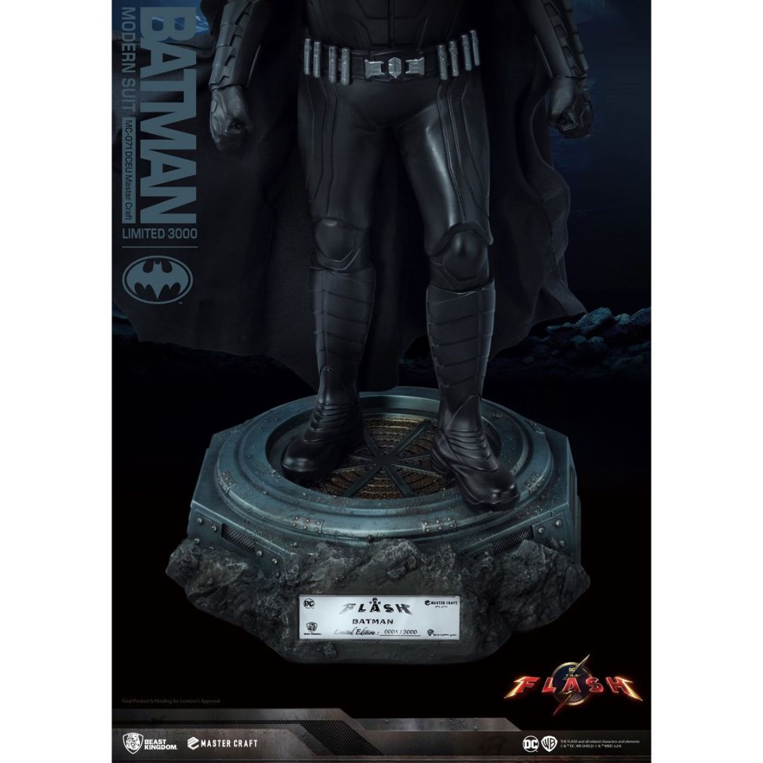 The Flash Movie Batman Modern Suit MC-071 DCEU Master Craft Statue by Beast Kingdom -Beast Kingdom - India - www.superherotoystore.com