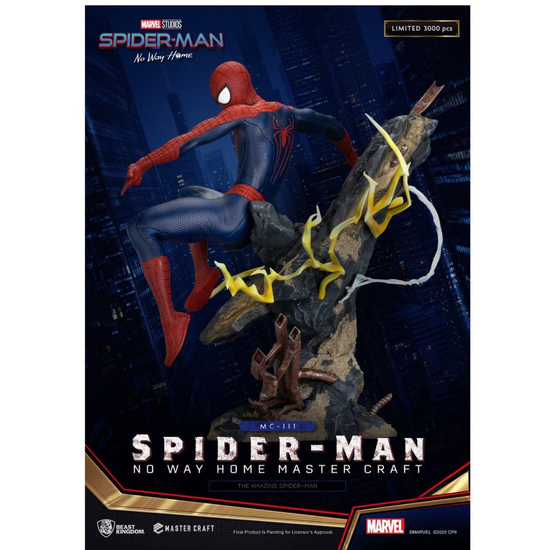 Spider-Man: No Way Home The Amazing Spider-Man Mc-111 Master Craft Statue By Beast Kingdom -Beast Kingdom - India - www.superherotoystore.com