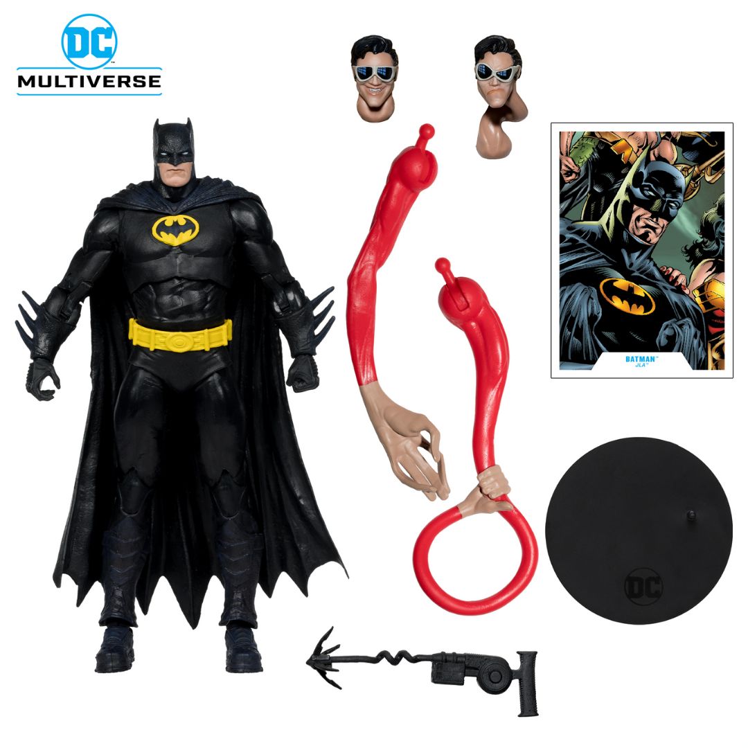 Dc Comics Build A Figures  - Plastic Man - Batman Figure by Mcfarlane Toys -McFarlane Toys - India - www.superherotoystore.com