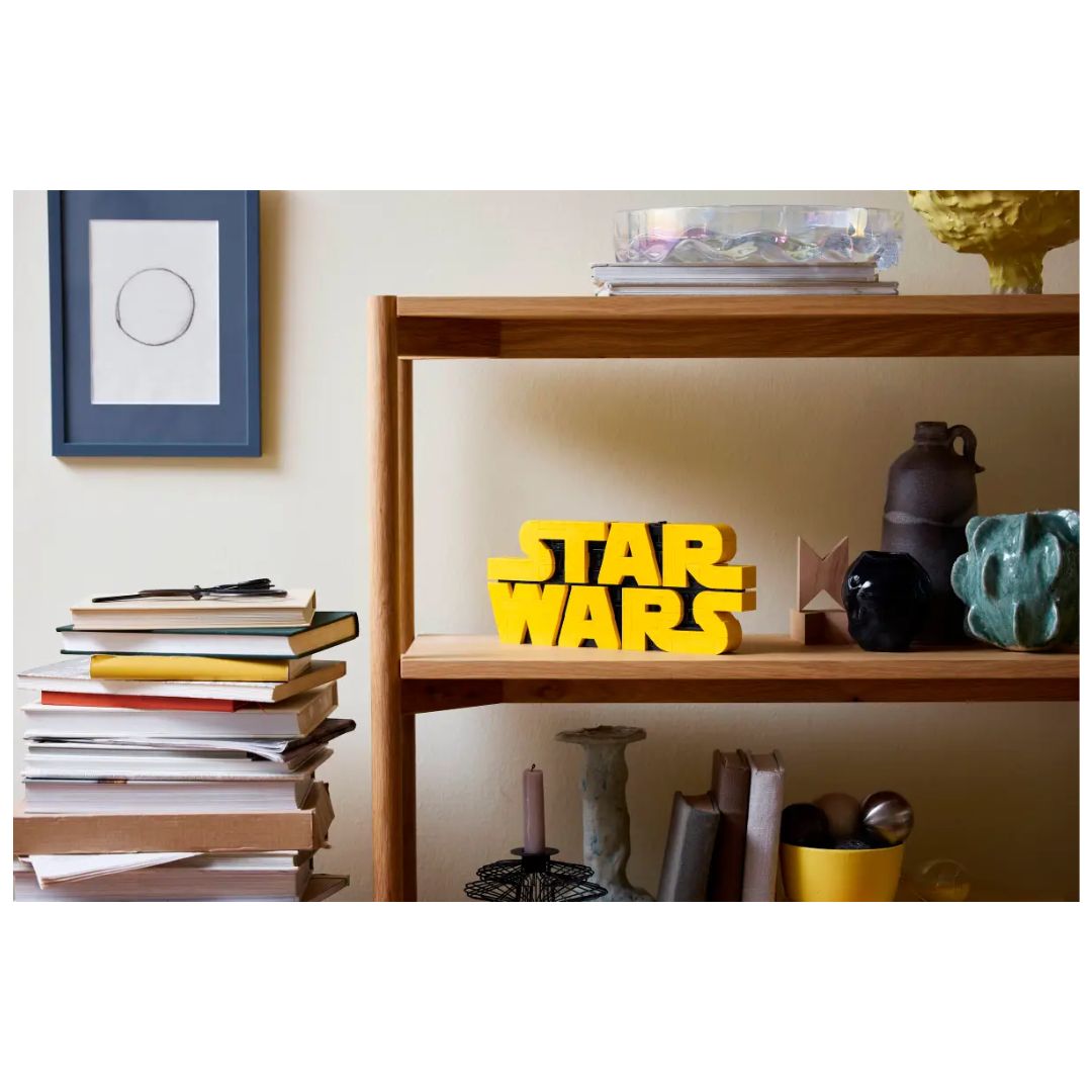 Star Wars Brick-Built Star Wars Logo By Lego -Lego - India - www.superherotoystore.com