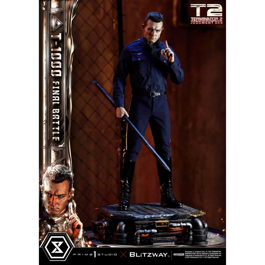 Terminator 2: Judgment Day T-1000  Final Battle Statue by Prime1 Studios -Prime 1 Studio - India - www.superherotoystore.com