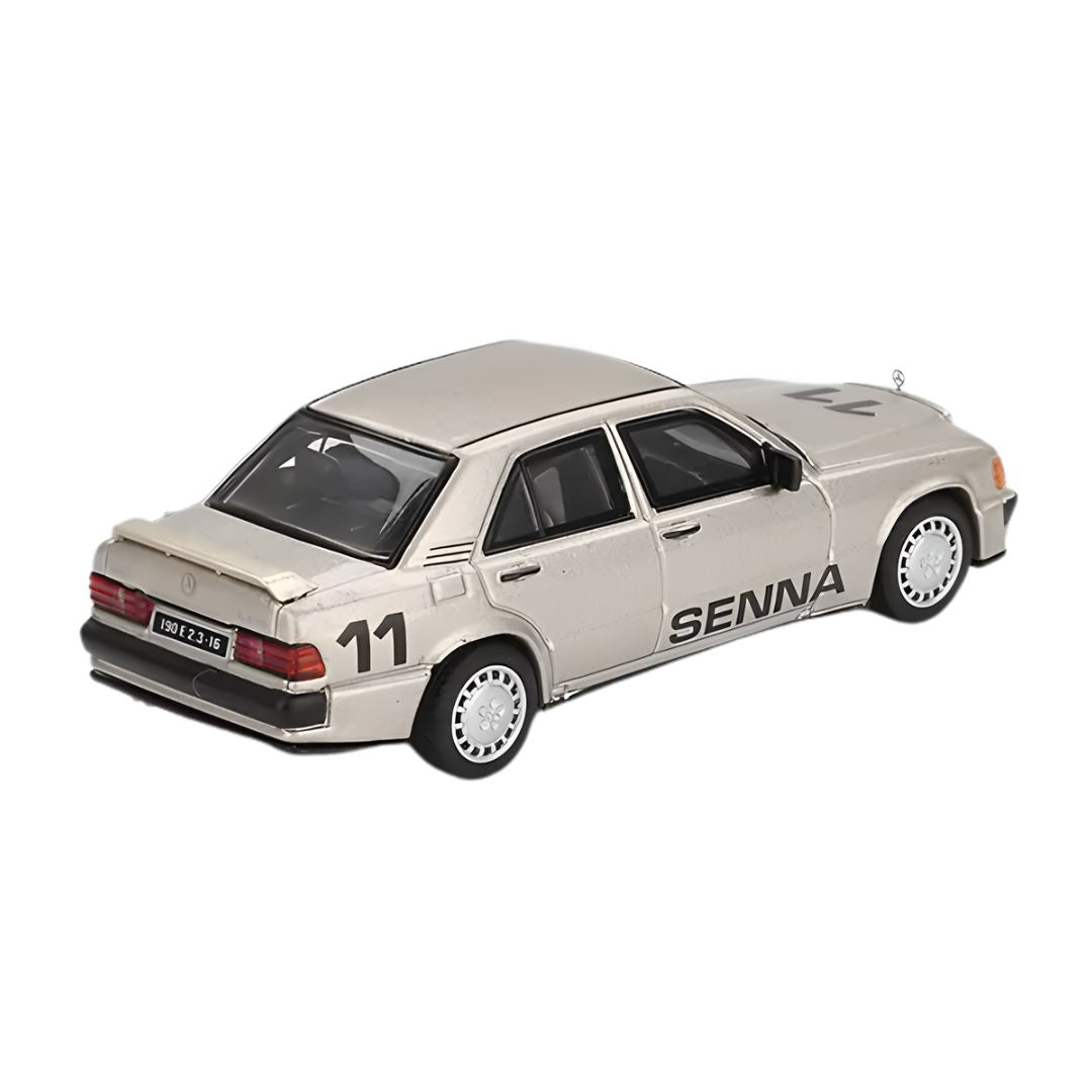 Mercedes-Benz 190 E 2316 / 11 Ayrton Senna Imported 1:64 Scale By Mini Gt -Mini GT - India - www.superherotoystore.com