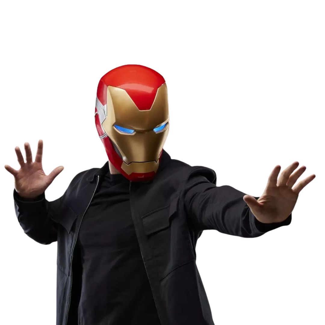 Marvel Legends Series Iron Man Premium Electronic Helmet By Hasbro -Hasbro - India - www.superherotoystore.com