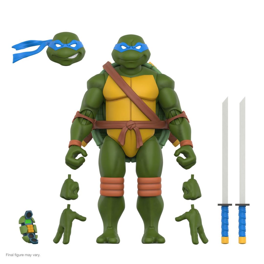 Teenage Mutant Ninja Turtles Ultimates Wave 12 Leonardo 7-Inch Action Figure By Super7 -Super7 - India - www.superherotoystore.com