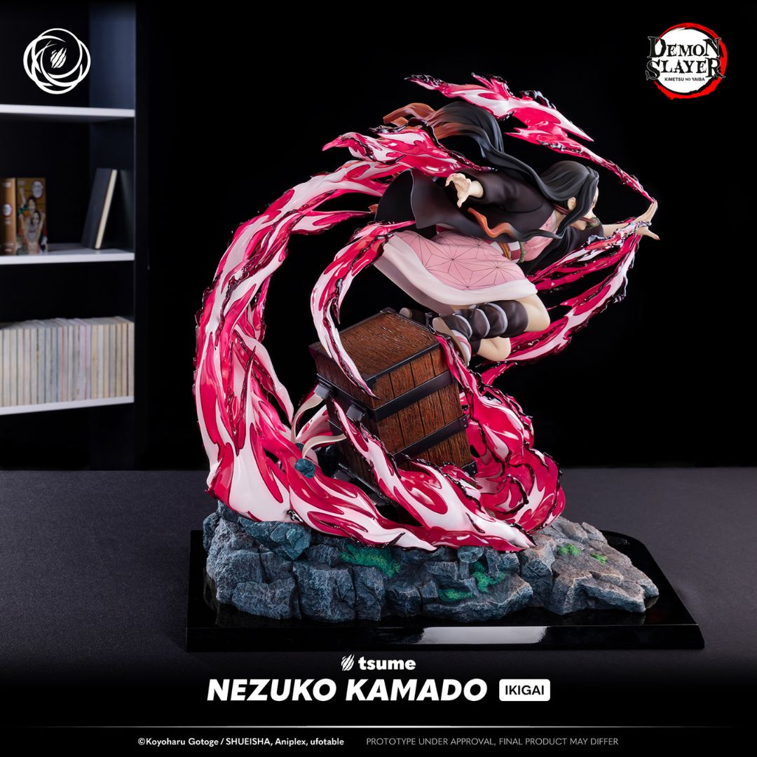 Nezuko Kamado Ikigai Statue By Tsume Art -Tsume Art - India - www.superherotoystore.com