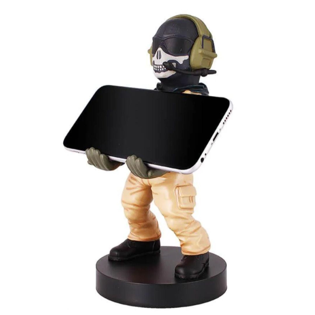 Call Of Duty: Lt. Simon “Ghost” Riley Cable Guys Controller Holder And Phone Stand By Exg Pro -EXG Pro - India - www.superherotoystore.com