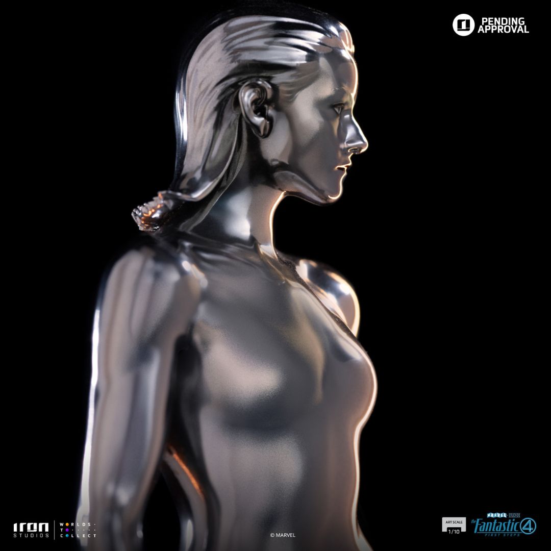 Fantastic four Silver Surfer Art Statue By Iron Studios