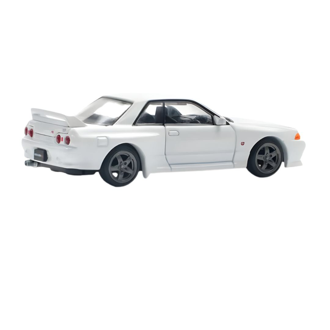 Gt-R R32 Crystal White* 1:64 Diecast Car By Pop Race -Pop Race - India - www.superherotoystore.com