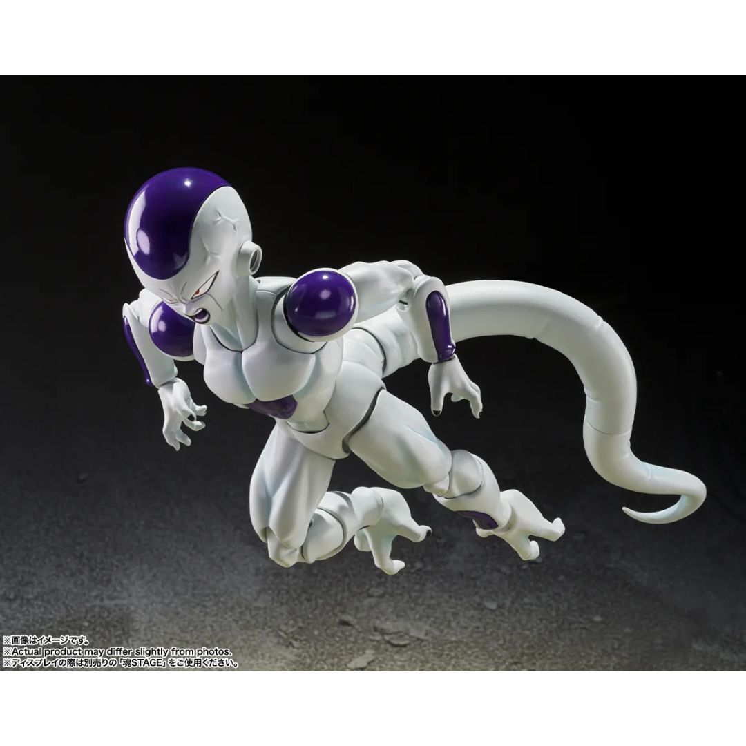 Dragon Ball Z Frieza Fourth Form <The Universe’S Bottomless Power> S.H.Figuarts Action Figure By Tamashii Nations