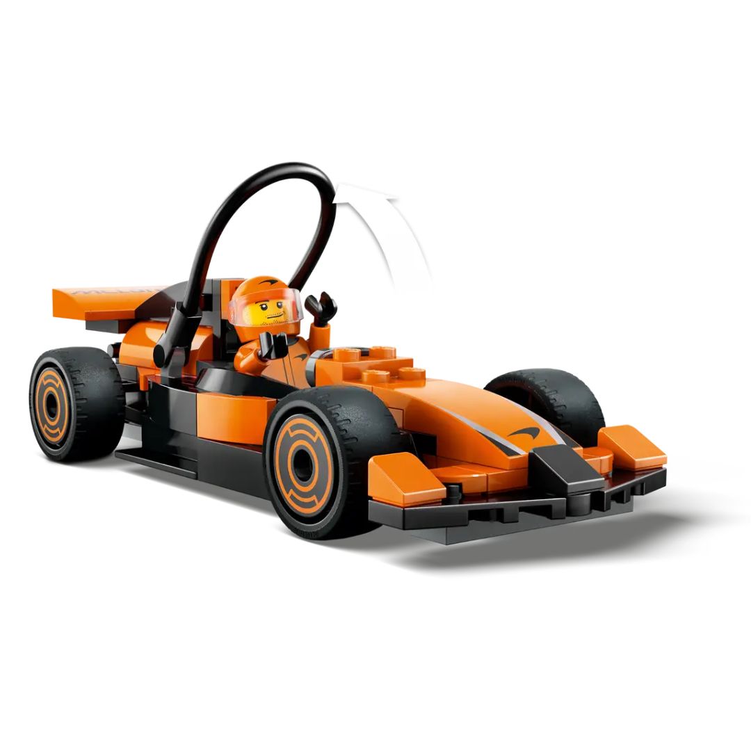 F1 Driver With Mclaren Race Car Lego City By Lego -Lego - India - www.superherotoystore.com
