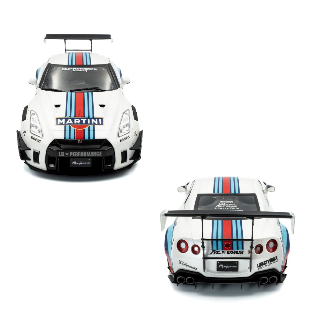 1:18 Nissan Gt-R (R35) W/ Liberty Walk Body Kit 2.0 M 2024 By Solido