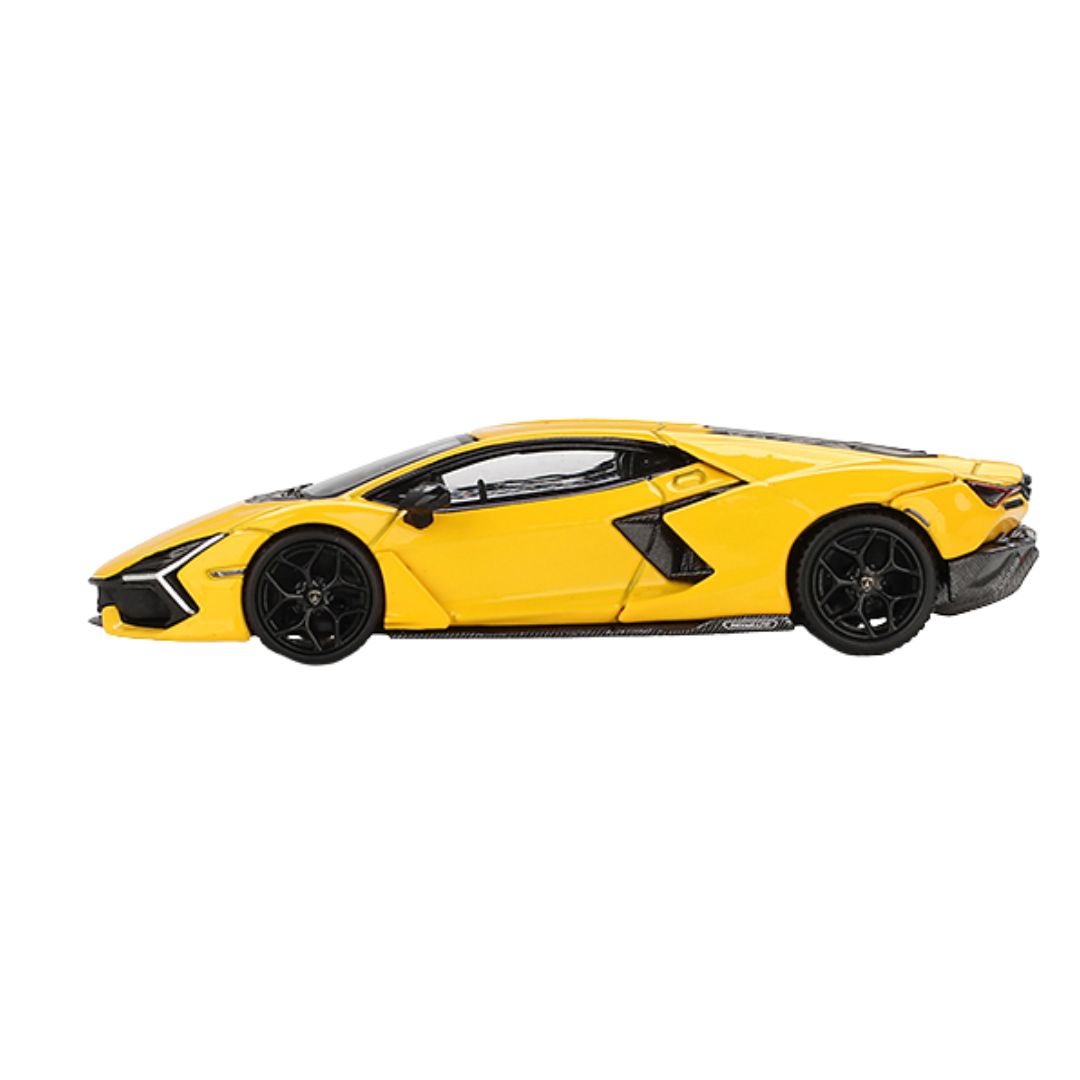Giallo Lamborghini Revuelto 1:64 Scale Die-Cast Car By Mini GT