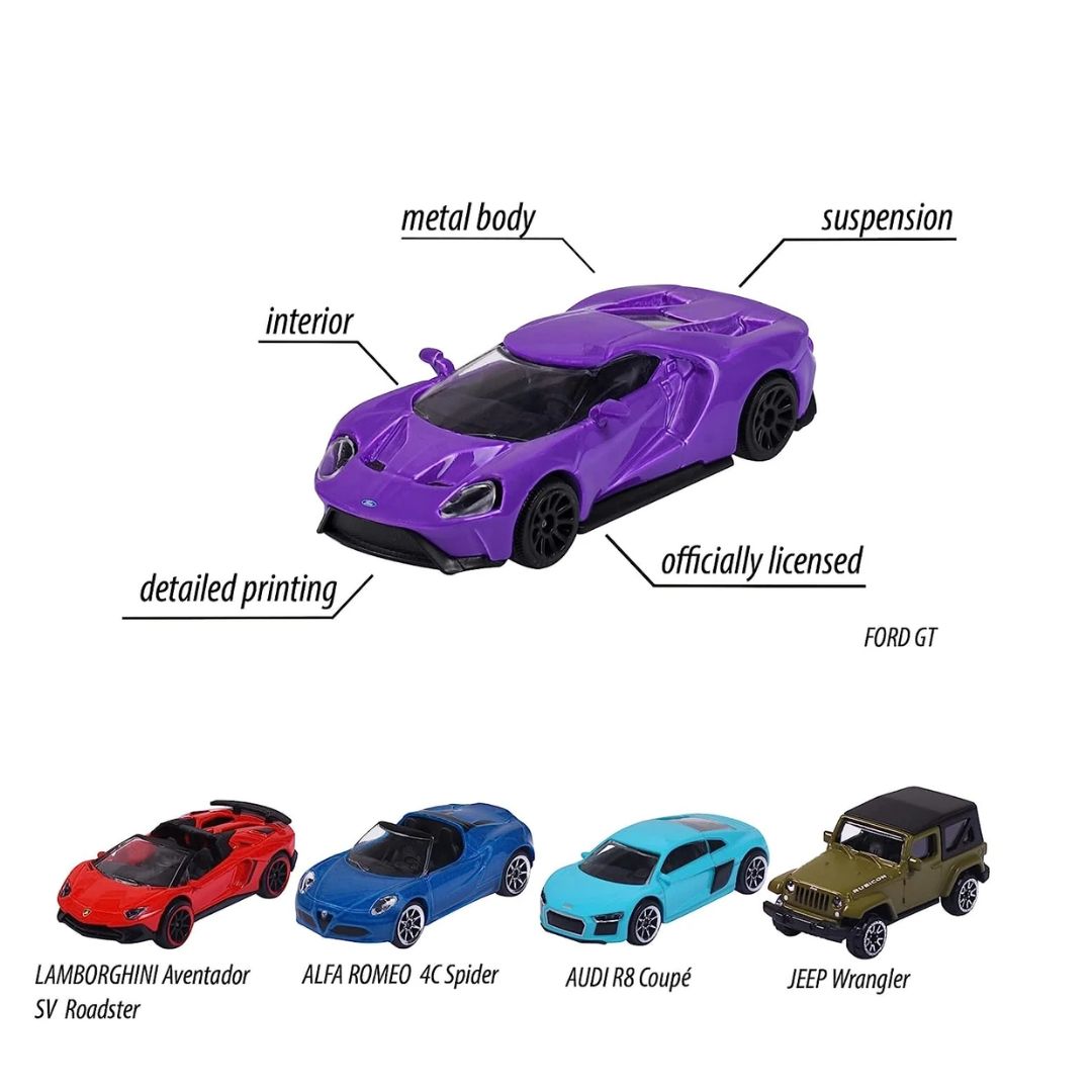 Wow 5 Die-Cast Car Gift Pack By Majorette -Majorette - India - www.superherotoystore.com