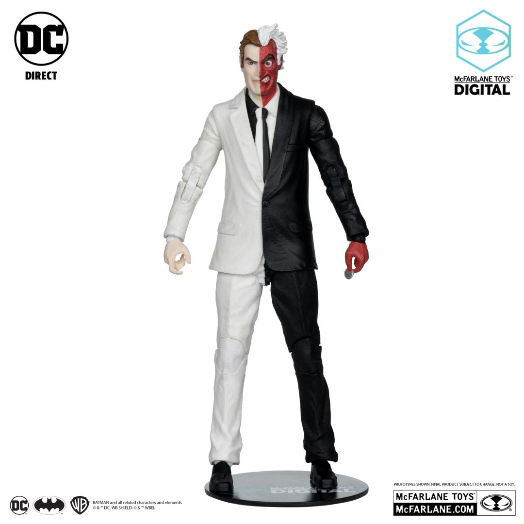 Two-Face (Silver Age) DC Mcfarlane Digital Action Figure By Mcfarlane Toys (Platinium Edition) -McFarlane Toys - India - www.superherotoystore.com