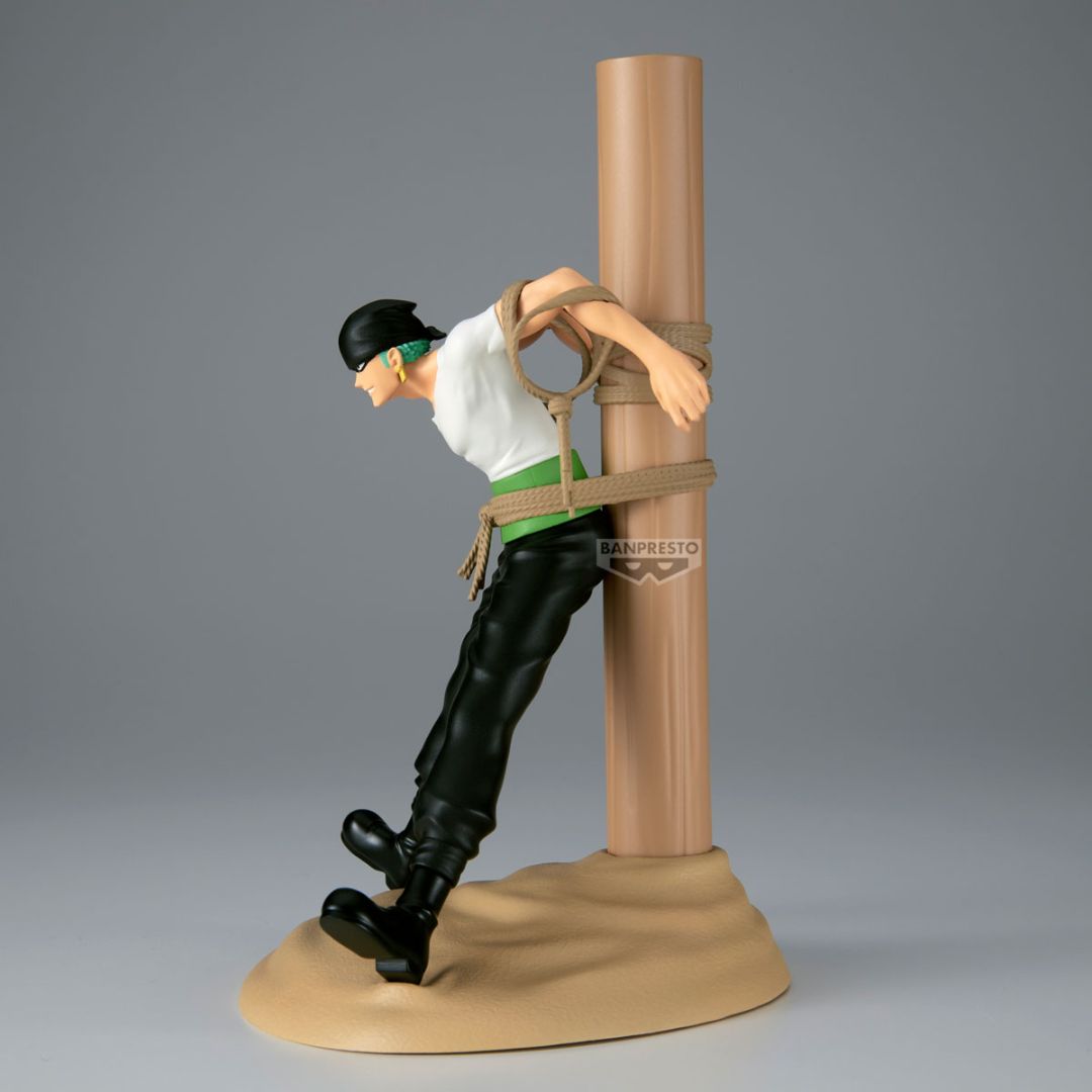 One Piece Fl Pirate Hunter Zoro Figure by Banpresto -Banpresto - India - www.superherotoystore.com