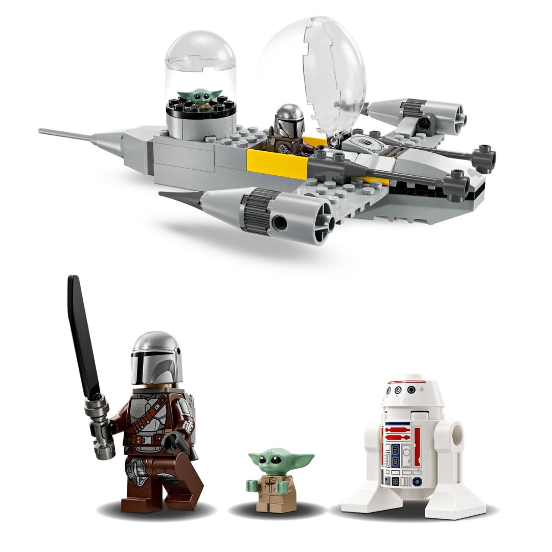 Star Wars Mando And Grogu'S N-1 Starfighter By Lego -Lego - India - www.superherotoystore.com