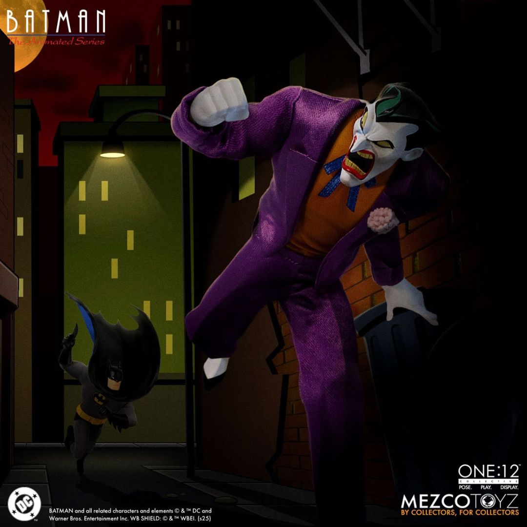 Batman: The Animated Series The Joker Collective Action Figure By Mezco Toys -Mezco Toys - India - www.superherotoystore.com
