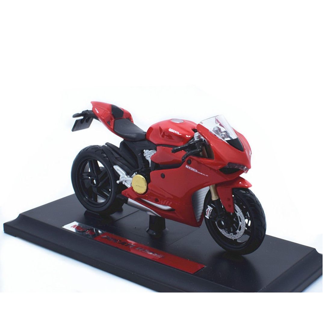 Red DUCATI 1199 PANIGALE MODEL By Maisto -Maisto - India - www.superherotoystore.com