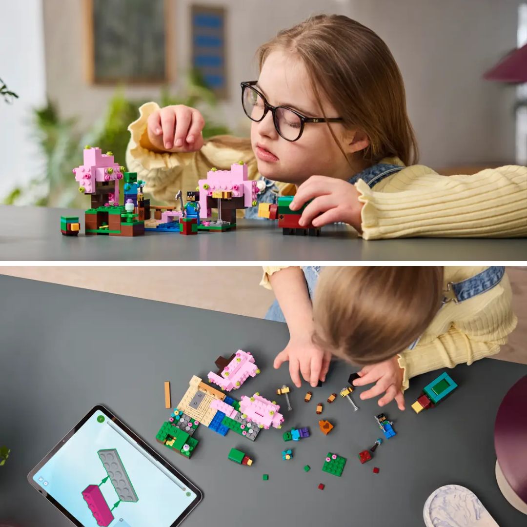 Minecraft The Cherry Blossom Garden By Lego -Lego - India - www.superherotoystore.com
