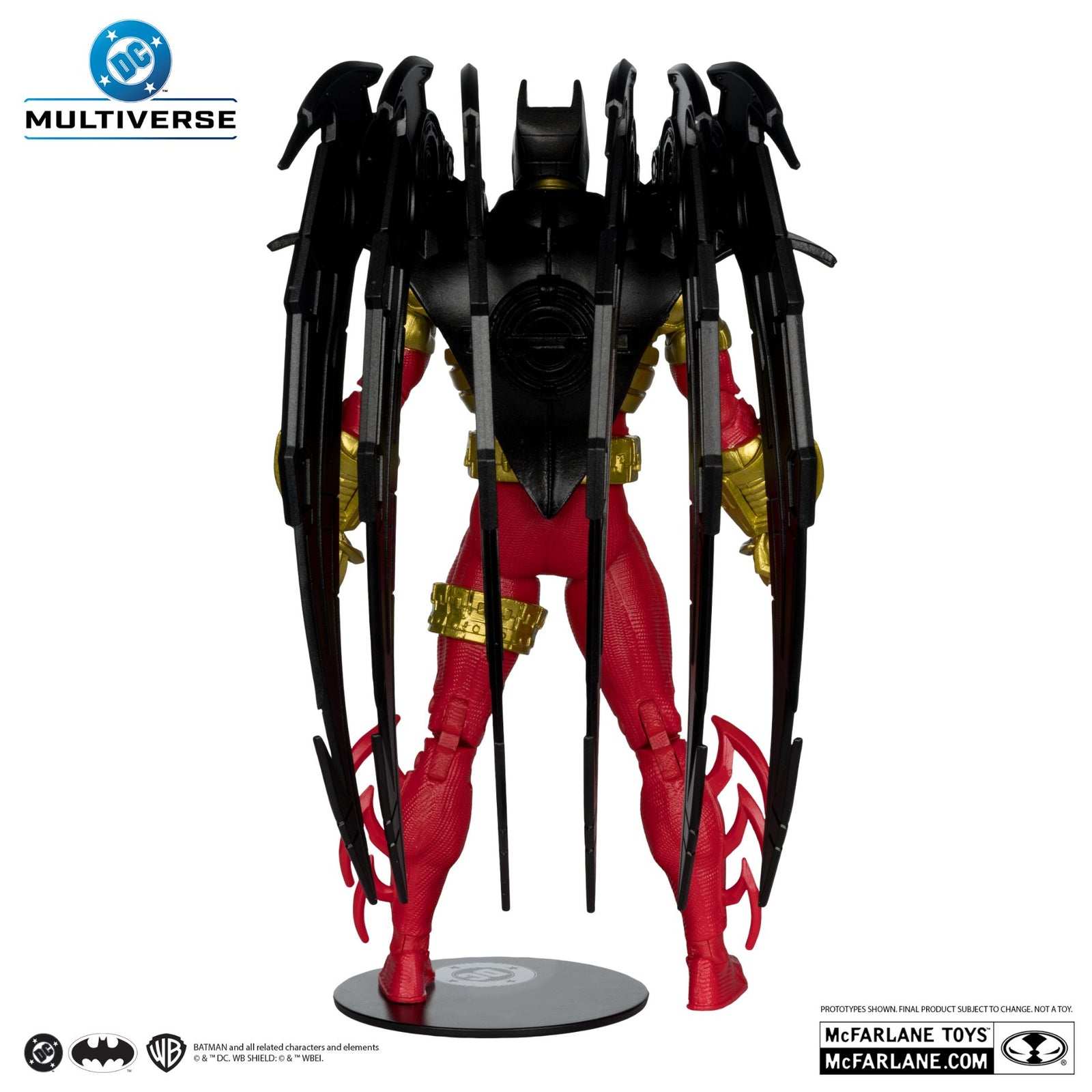 Azrael Batman (Knightquest) Action Figure By Mcfarlane Toys -McFarlane Toys - India - www.superherotoystore.com