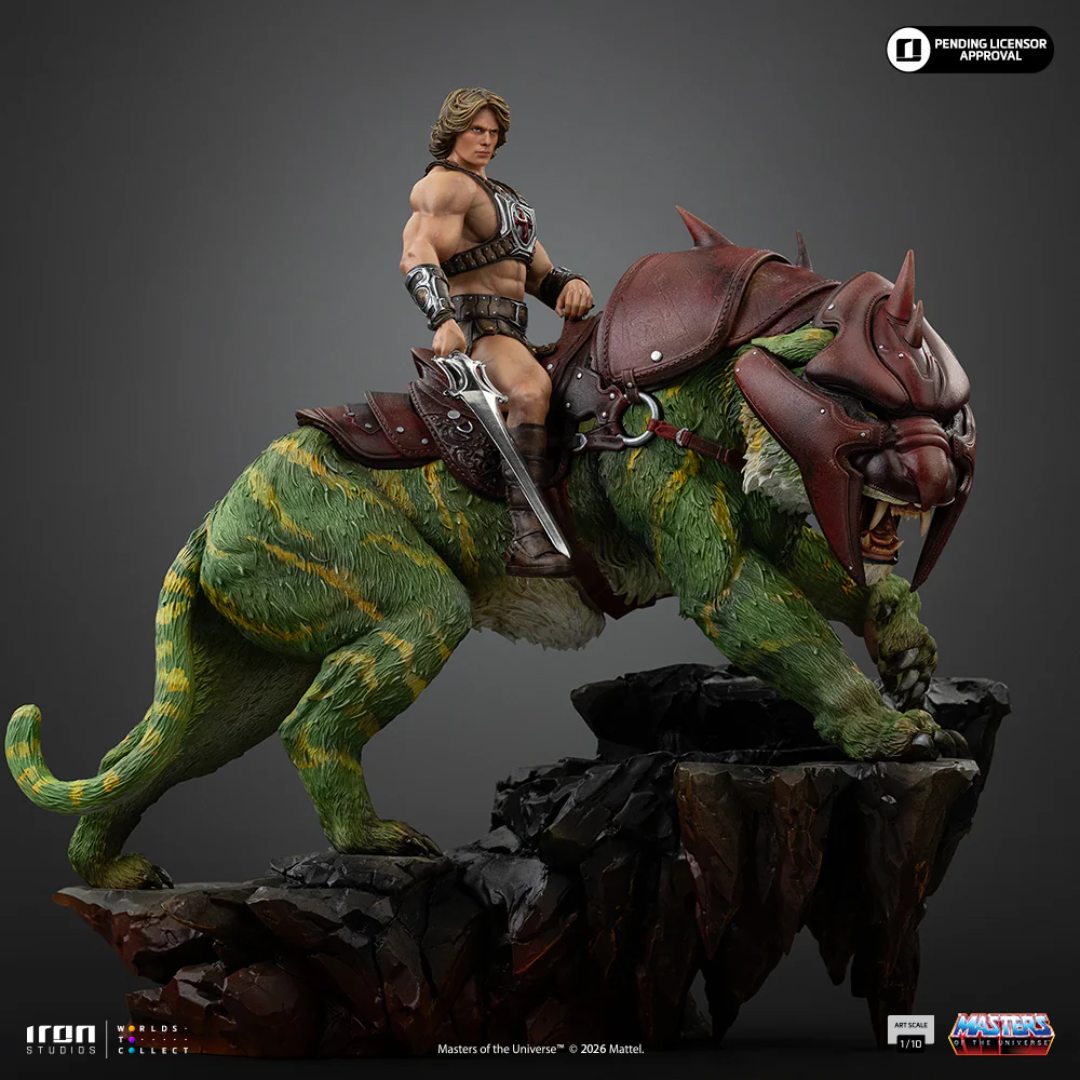 Masters Of The Universe Movie He-Man And Battle Cat Statue By Iron Studios -Iron Studios - India - www.superherotoystore.com