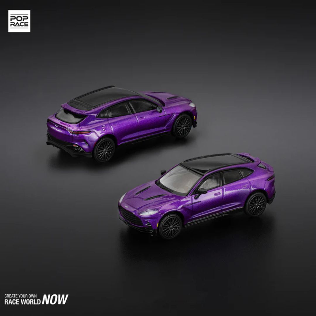 Aston Martin DBX 707 Storm Purple 1:64 Diecast Car By Pop Race -Pop Race - India - www.superherotoystore.com