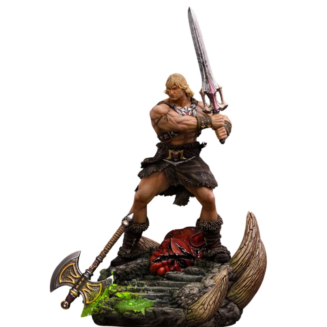 He-Man Unleashed Deluxe Statue By Iron Studios -Iron Studios - India - www.superherotoystore.com