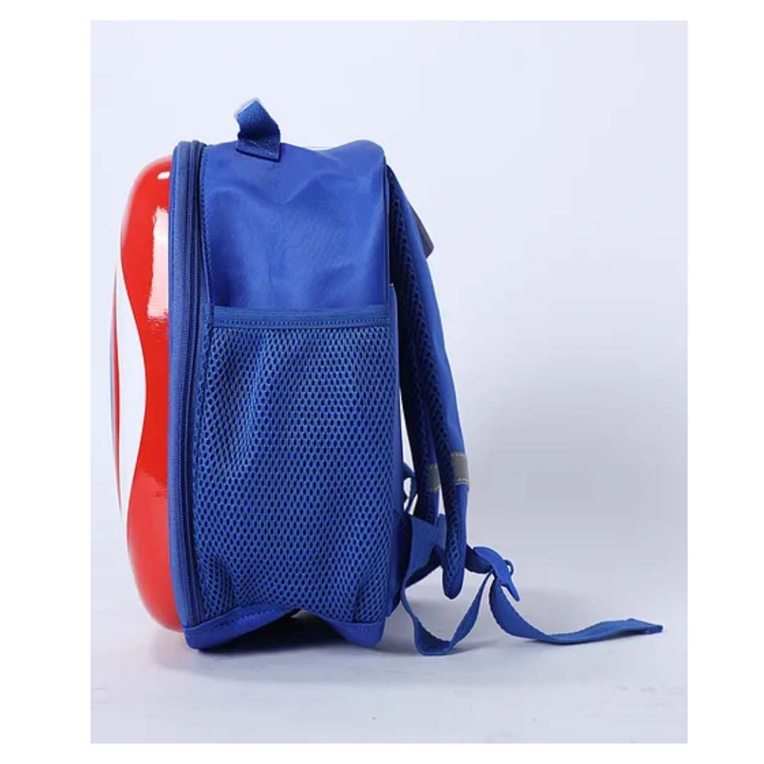 MARVEL CAPTAIN AMERICA HARDSHELL SQUARE SHAPE BAG - BLUE by Mesuca -Mesuca - India - www.superherotoystore.com