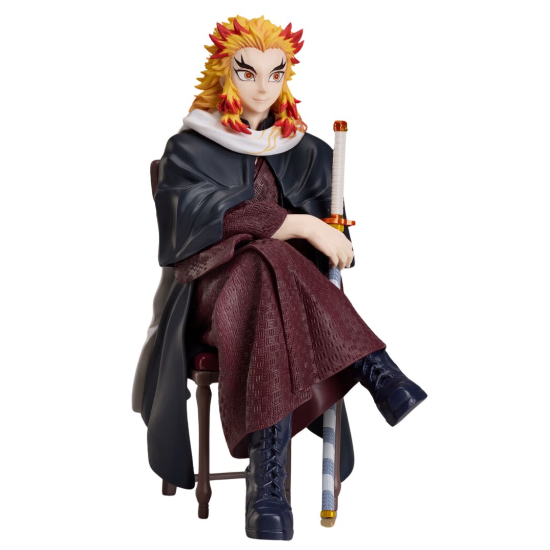 Demon Slayer Kimetsu No Yaiba Kyojuro Rengoku Statue By Anipex -Aniplex - India - www.superherotoystore.com