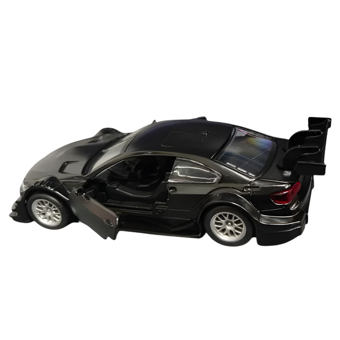Matte Black BMW M3 DTM 1:43 Scale Die-Cast Car By MSZ -MSZ - India - www.superherotoystore.com