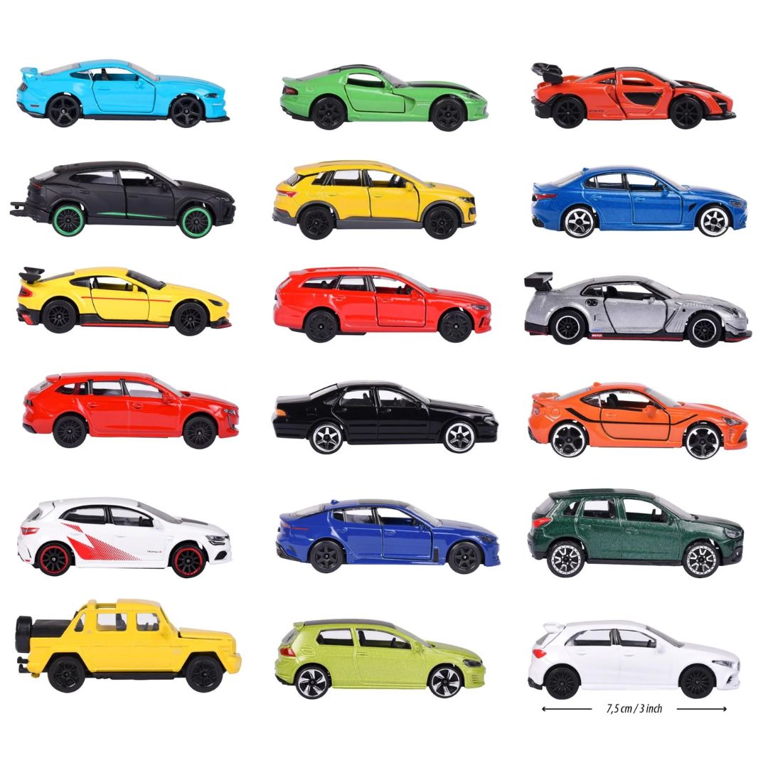 Premium Cars 18 Diecast Cars Assortment By Majorette By Majorette