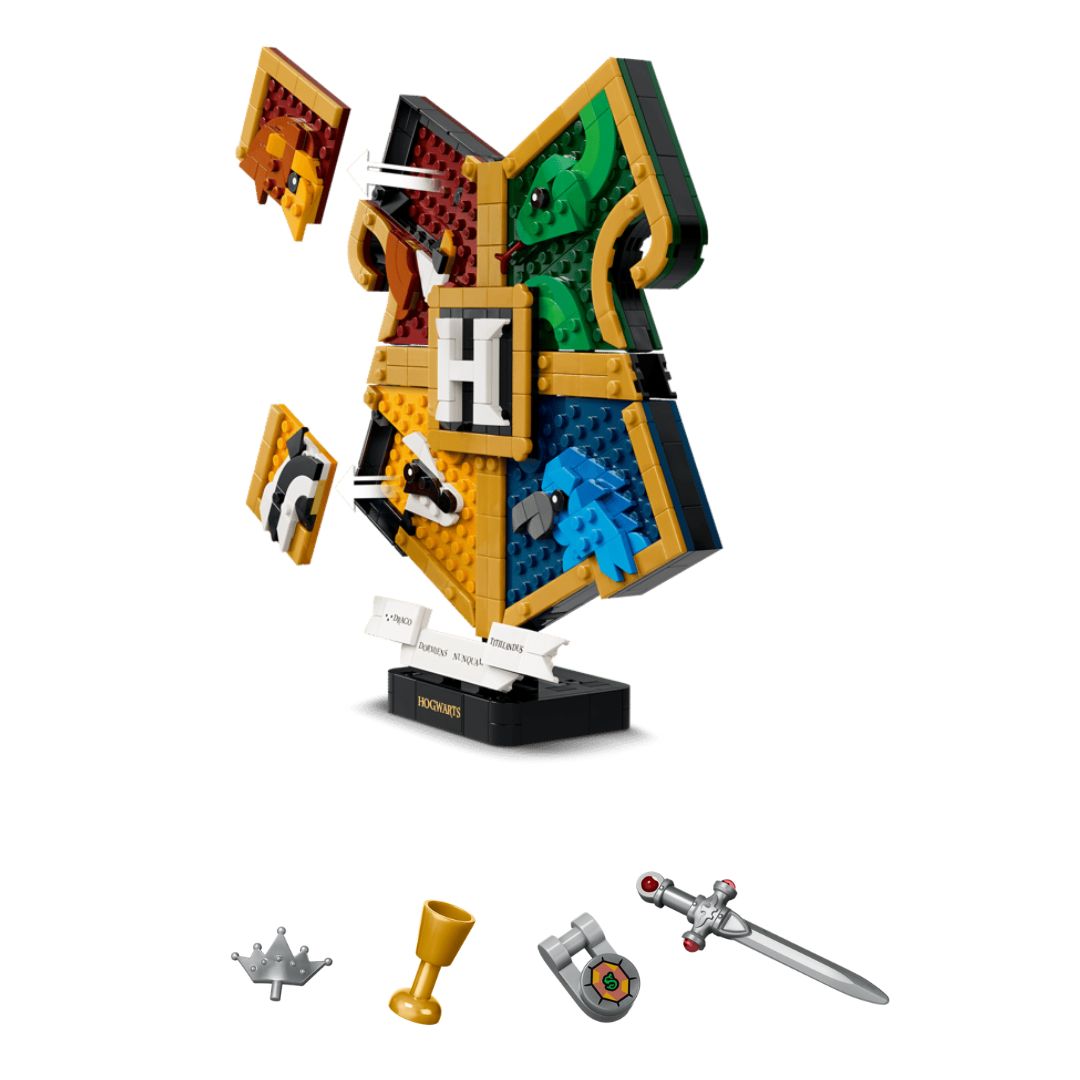 Harry Potter Hogwart House Crest By Lego