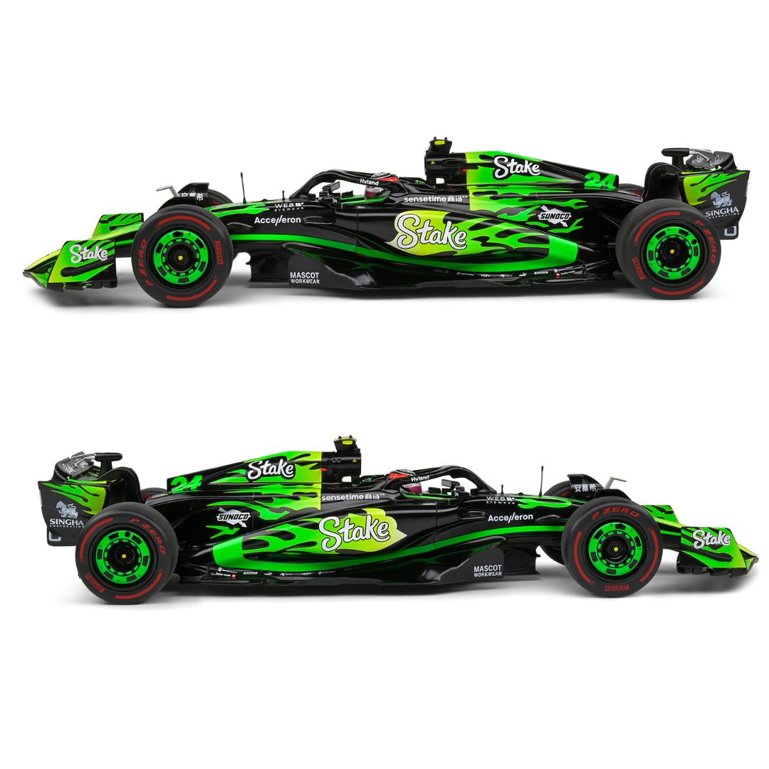 1:18 Kick Sauber F1 Team C44 Black V.Bottas Las Vegas Gp 2024 By Solido