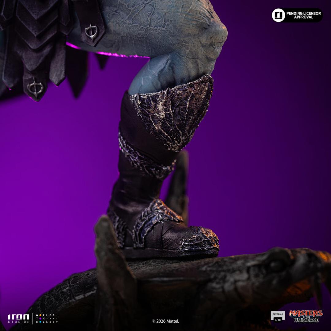 Masters Of The Universe Movie Skeletor Statue By Iron Studios