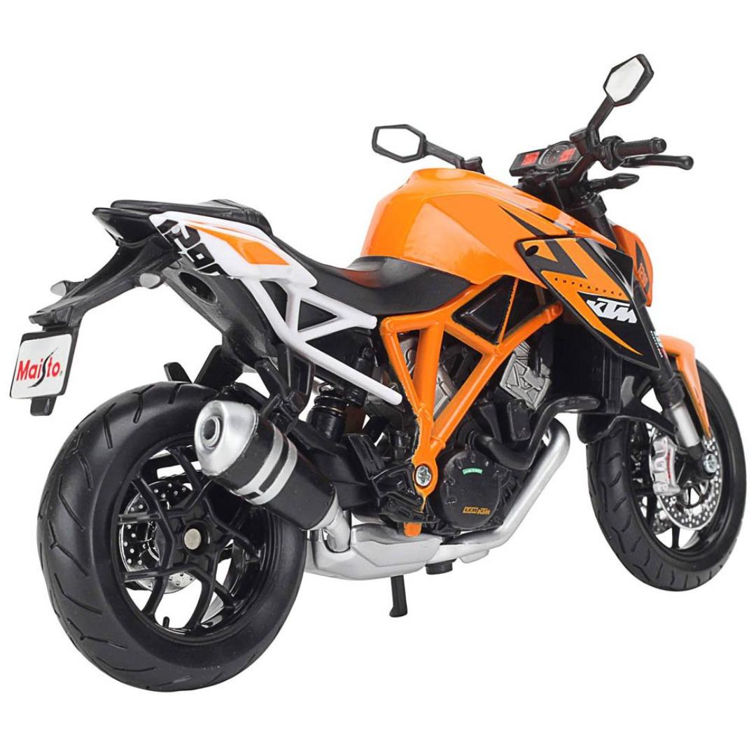 Orange KTM 1290 Super Duke R 1:12 Scale Bike by Maisto -Maisto - India - www.superherotoystore.com